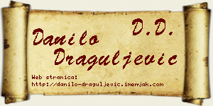 Danilo Draguljević vizit kartica